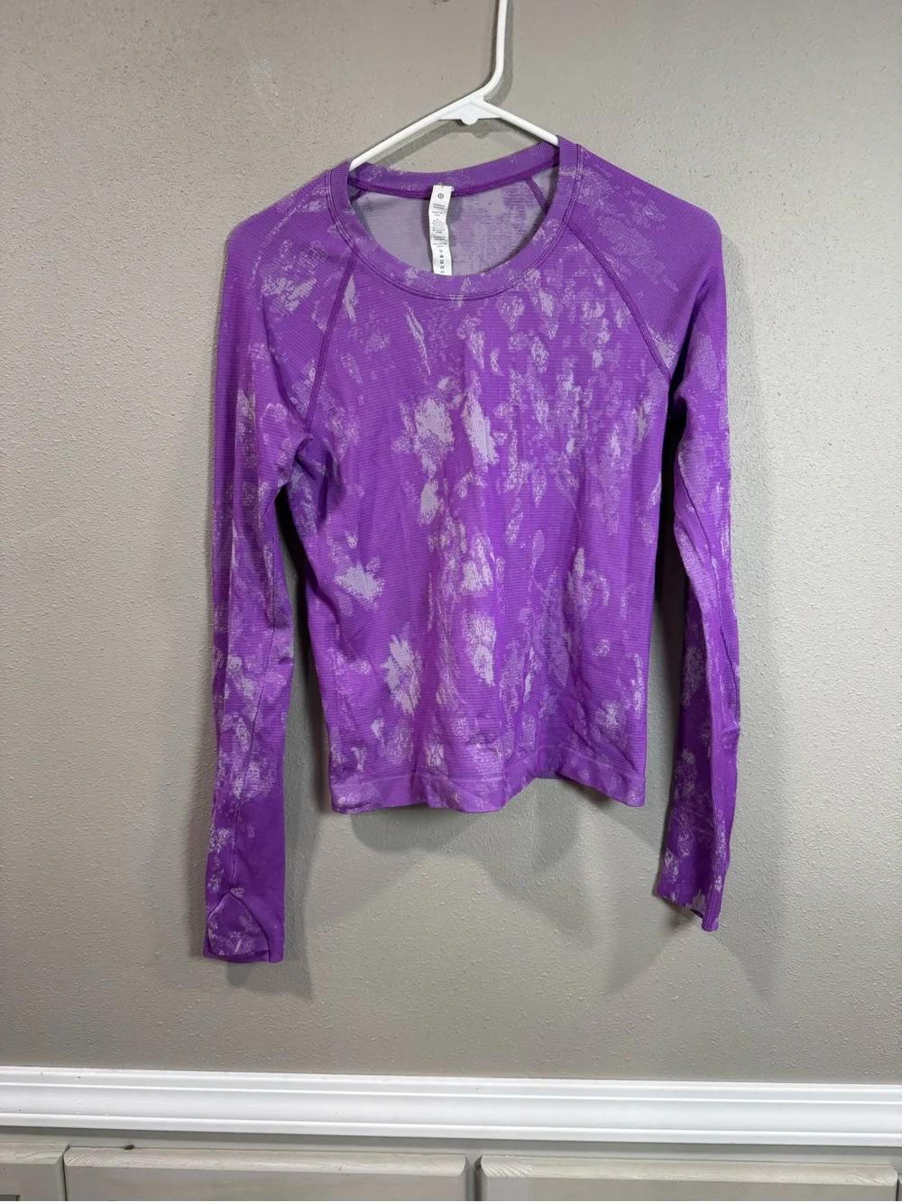Lululemon Swiftly Tech Long Sleeve Shirt 2.0 Shadow Bloom Moonlit Magenta